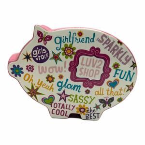 Hallmark Y2K Luv2Shop – Glam – Sassy – Girl Power Piggy Bank – Gift